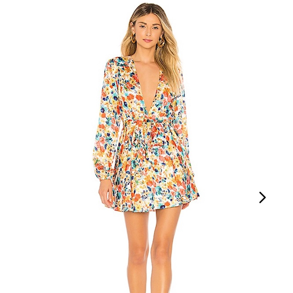 Ivy Bouquet Floral SOLD OUT Lovers+Friends Dress